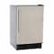 Maxx Ice Countertop or Built-In Ice Maker, 15 in.W, 15 lbs, Crescent Ice Cubes, Black with Stainless Steel Door MIMC15C - alternate 1